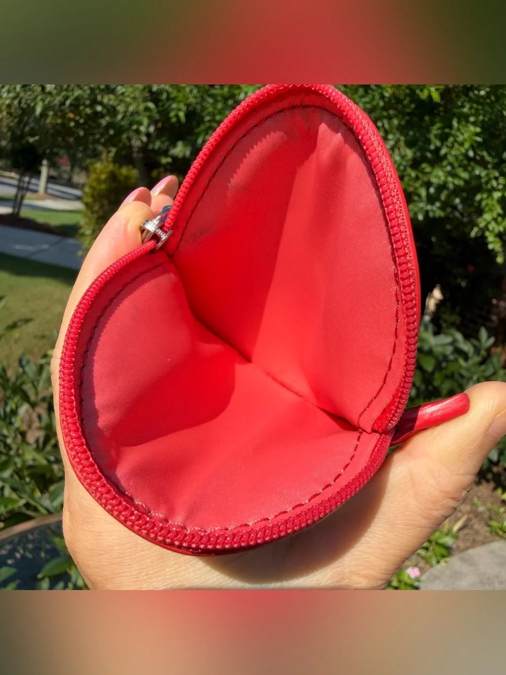 Coach vintage red